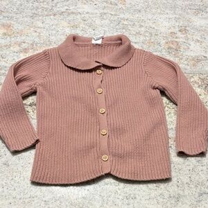 10/$30 H&M Ribbed Knit Cardigan with Wooden Buttons